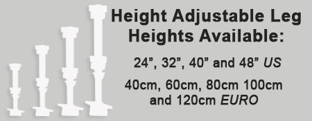 allterrain leg heights