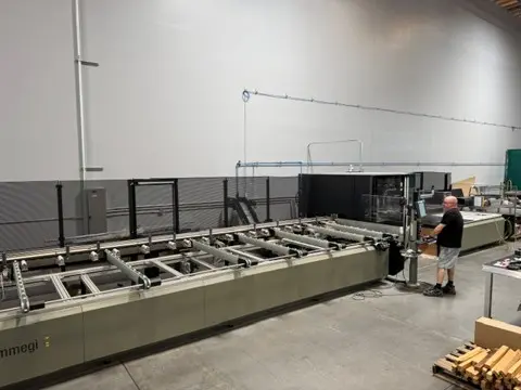Manufacturing line inside the IntelliStage facility in Sparks, Nevada