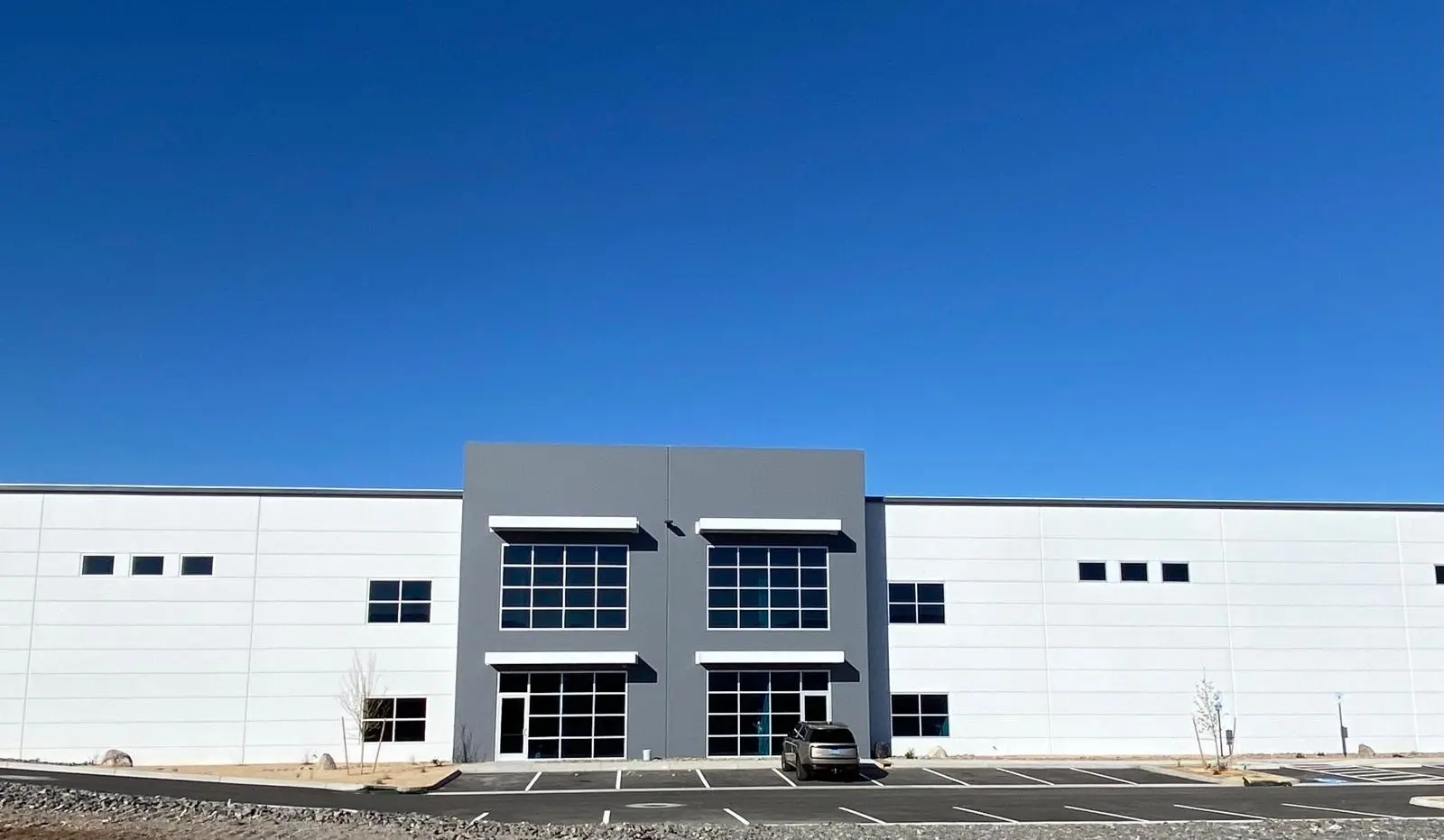 Exterior of the IntelliStage headquarters in Sparks, Nevada